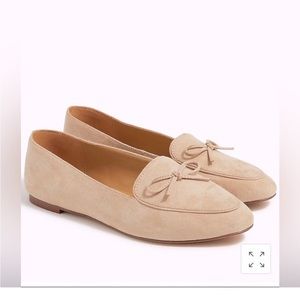 BRAND NEW NEVER WORN JCREW BOW LOAFERS